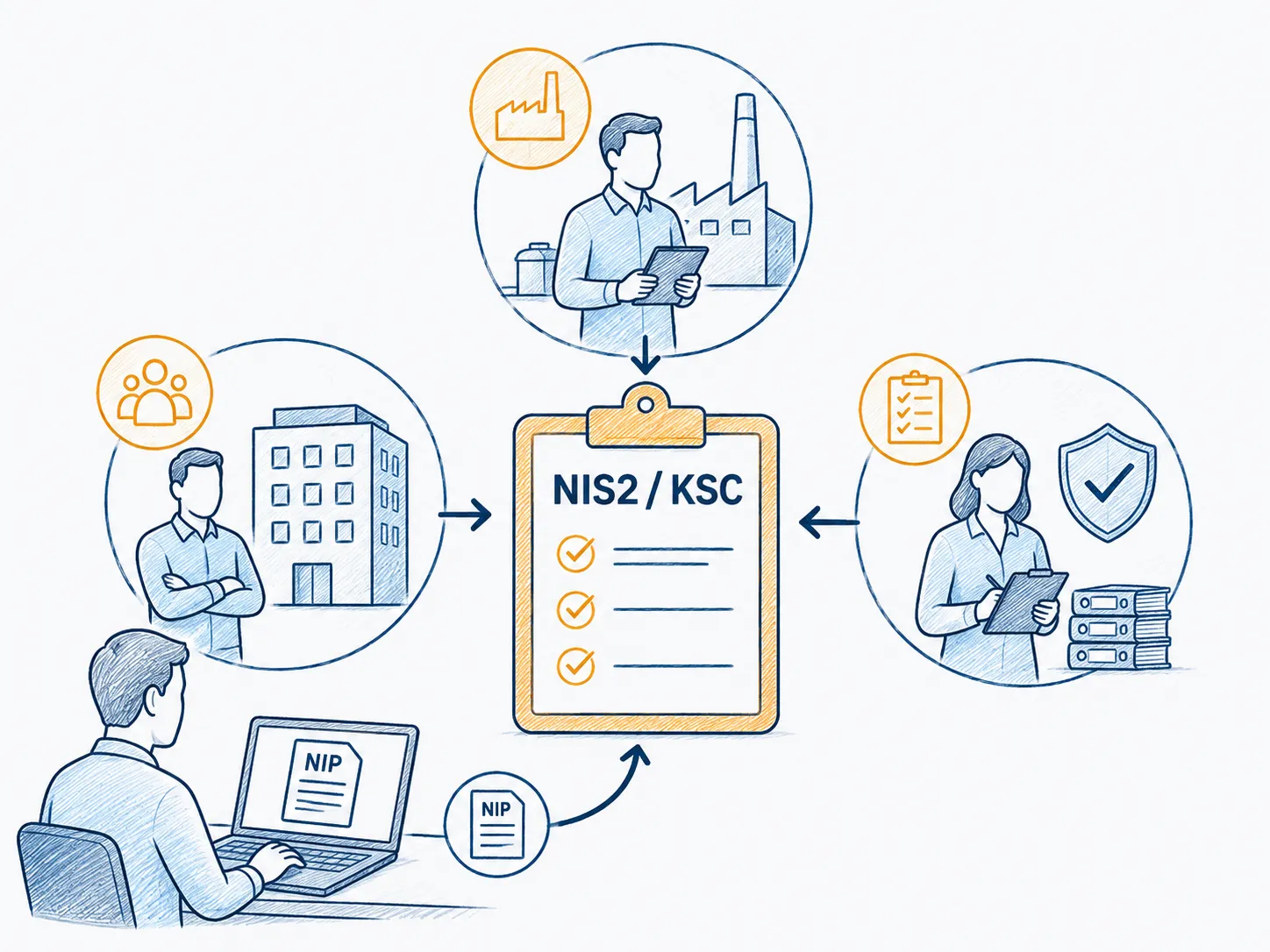Klasyfikacja NIS2/KSC na podstawie numeru NIP - dane rejestrowe, sektor i wielkość podmiotu składają się na wstępną ocenę